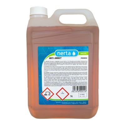 Nerta Anti - Insect -  почистващ препарат за премахване на мухи и насекоми 5 л