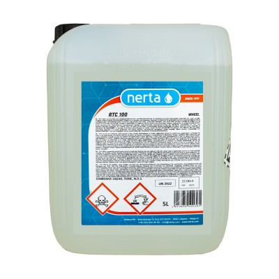 Nerta ATC 100 - Мощен киселинен почистващ препарат за алуминиеви джанти и резервоари, цистерни от инокс 5 л