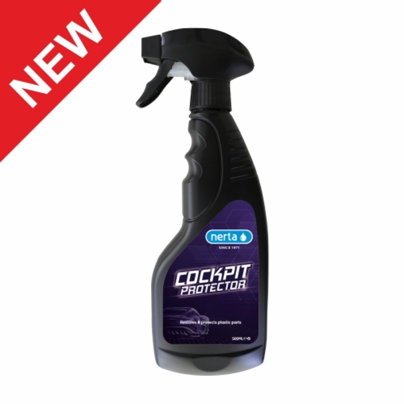 Nerta Cockpit Protector 500 ML мляко за арматурно табло на автомобила с UV защита, антистатични свойства и матов финиш