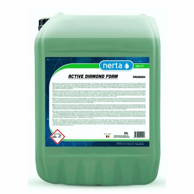 Nerta Active Diamond Foam - препарат за автомивки за безконтактно измиване на коли - турбо пяна 20 л