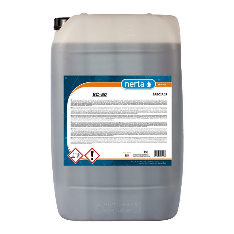 Nerta Latex Remover - алкален препарат за премахване и почистване на латекс 25 л